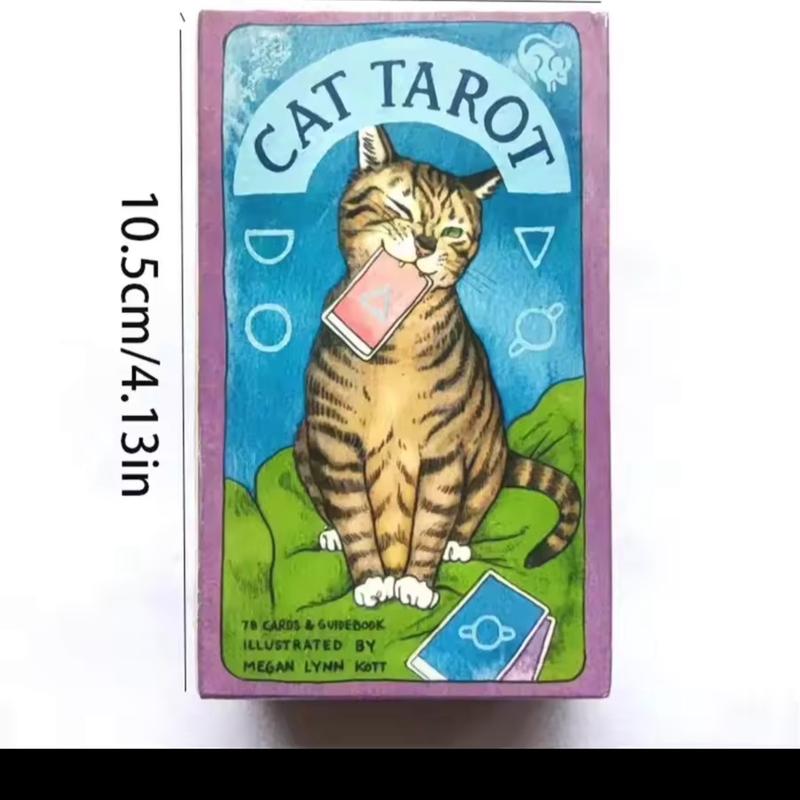 Cat Tarot: 78 Cards - Tarot Readings - Board Game for Family and Friends