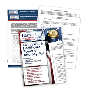 Living Will and Healthcare Power of Attorney Kit