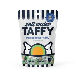 Taffy Shop, Pterodactyl Ptaffy Salt Water Taffy - Gourmet Soft, Sweet & Chewy Candy
