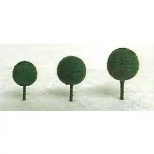 JTT Scenery Products 94331 Professional Series Micro-Trees, Dark Green (30)