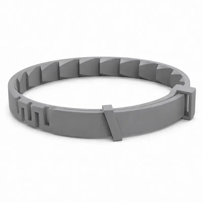 Adjustable Silicone Pet Collar for Cats and Dogs, Lightweight Comfortable Neckband, Easy Fit Daily Wear Accessory