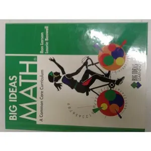 USED-BIG IDEAS MATH: Common Core Student Edition Green 2012 by HOLT MCDOUGAL (Hardcover)