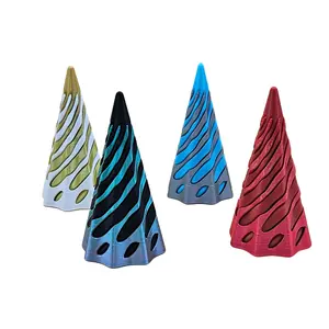 Wavey vortex thread Pass-through 3D Printed fidget Toy, Stocking Stuffer, Birthday gift, Unique gifts, Sensory Stem Toys, office desk toy