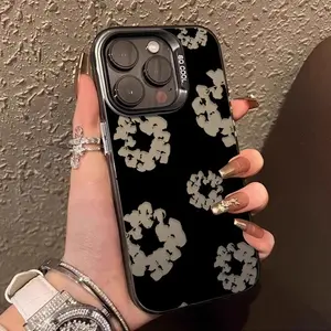 D-Denim T-Tears Plating Case Suitable for iPhone 17/16/15/14/13/12/11/X Plus/Air/Pro Max/Pro Protector Screen Protector, It makes a great gift for friends or family.