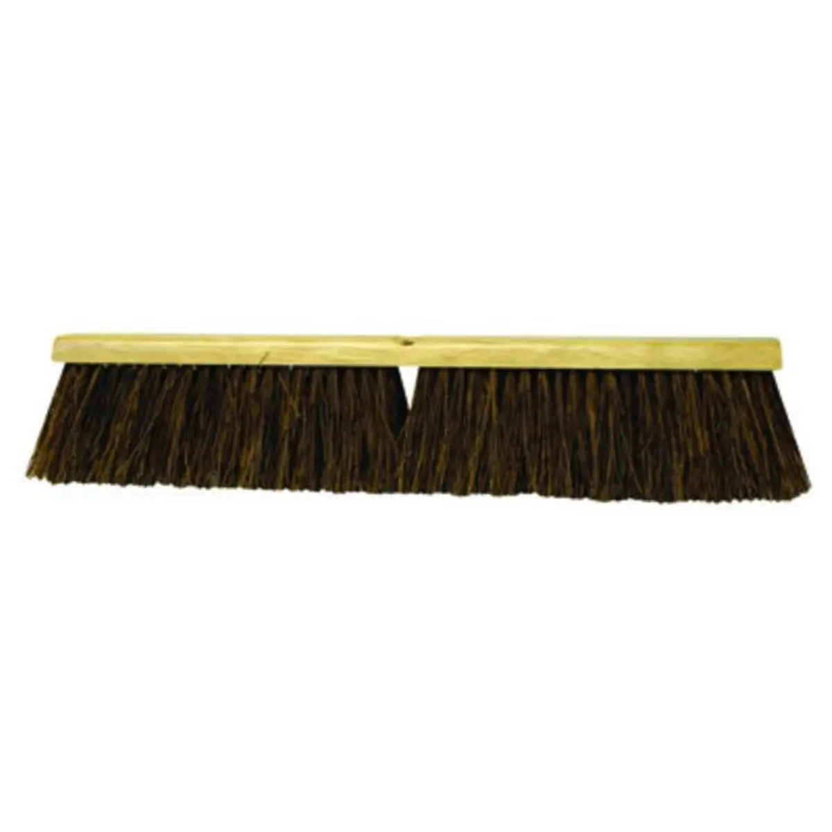212 MAIN 36 in. Stiff Palmyra Unflagged Bristle Wood Handle Push Broom (S-M Arnold AR92-154) - Manual Floor Cleaning Broom, House Cleaning Tools, Cleaning Supplies