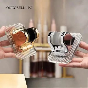 Acrylic Handheld Shower Head Holder, Punch-Free, Adjustable, Wall-Mounted Shower Bracket for Bathroom