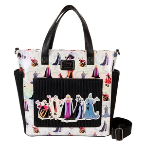 Disney Villains Iridescent All-Over Print Convertible Backpack & Tote Bag