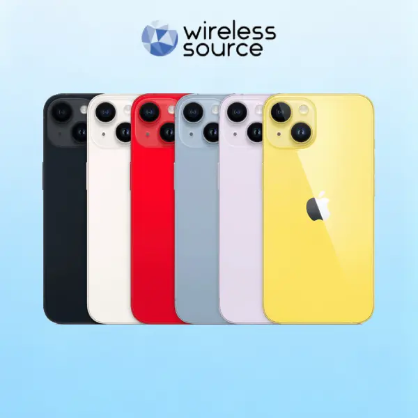 Refurbished iPhone 14 (Unlocked)-Acceptable Condition with 1 Year Warranty A2649