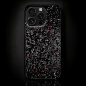 FORGED Carbon Fiber iPhone Case - Red Forged