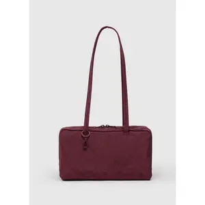 Nylon Bowler Bag - Mahogany