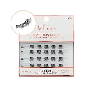 VLuxe By i•ENVY Soft Luxe Faux Mink Lash Cluster – Seamless DIY Extensions