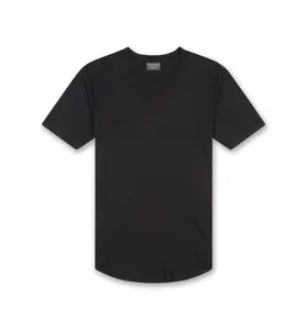 Supima Scallop V | Black