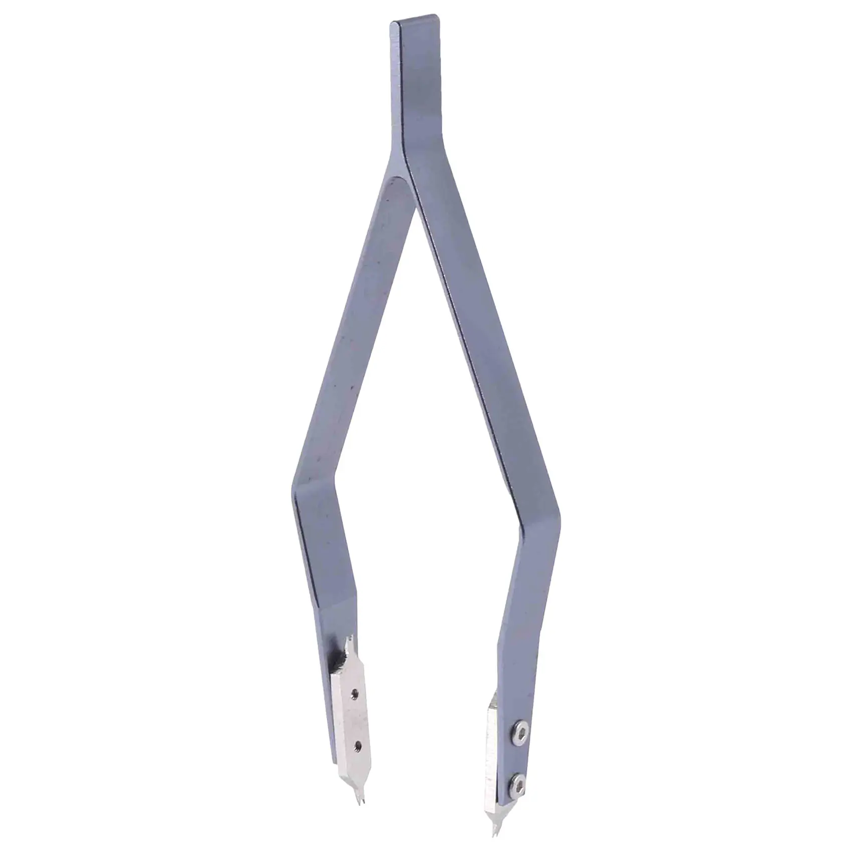 Stainless Steel 7825 V-Type Watch Spring Bar Tweezers with Fine Tips for Narrow Gaps, Watch Repair Hand Tools, Home & Bathroom Supplies Work Tools