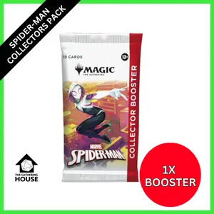 1X, 2X, 3X, 6X SPIDER-MAN - Collector Booster Pack - (SPM) - MTG - Magic the Gathering (Arrives 9/19/25)