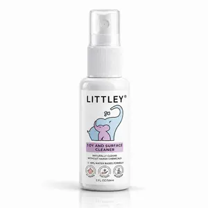 Littley 2oz Infant & Toddler Toy and Surface Cleaner by Think Smarter Products (Made in the USA)