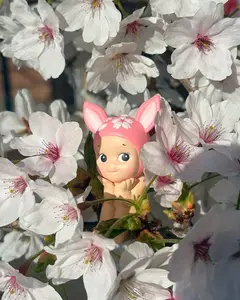 MZ Spring Blossom, Rainy Day Surprise Mini Figurine Pack | Charming Tiny Tot Collectible | Perfect Aesthetic Desk Accessory