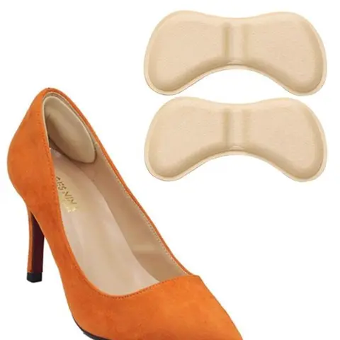 5 Pairs Silicone Heel Protectors - Anti Blister Cushions with Slip-Resistant Soles for Steadier Walking, Heel Cover Patches, Shoe Stickers, Adult Shoe Accessories, Gifts for Girlfriend