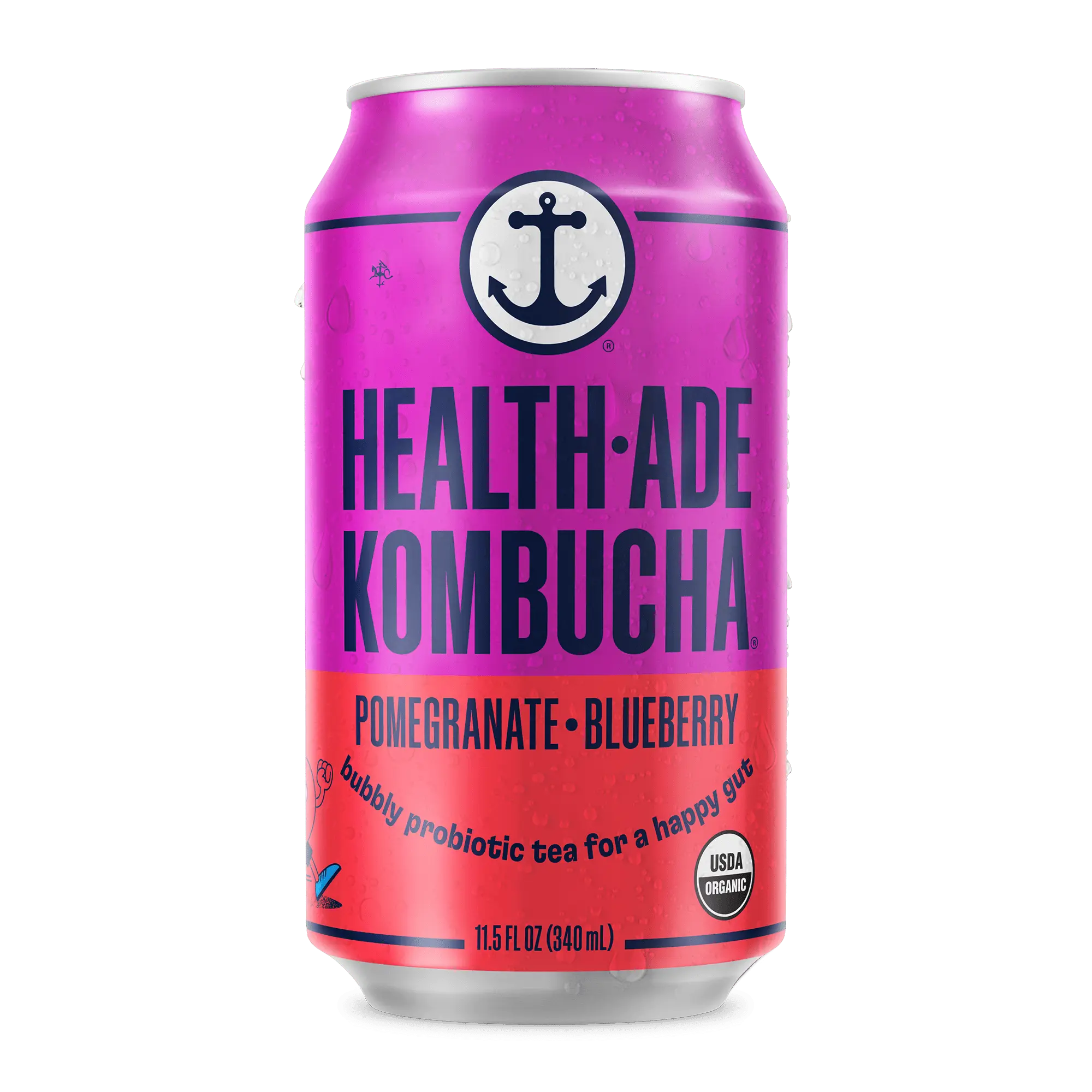 Pomegranate Blueberry Kombucha in cans Pomegranate Blueberry Kombucha in cans