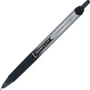 Pilot Precise V10 Bold Retractable Pen, Black