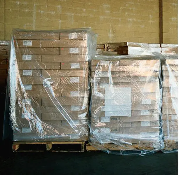 Box Partners PC504 48 in. x 46 in. x 72 in. - 1 Mil Clear Pallet Covers