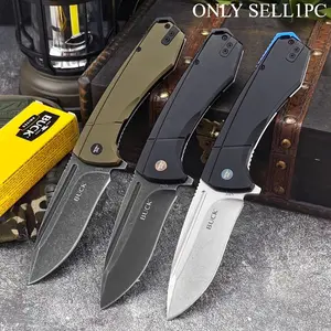 Available in Three Colors Model 713 High-quality Folding Knife with 8Cr13Mov Blade and Aluminum Handle. Portable Outdoor Knife—ideal for Hiking, Mountaineering, Survival, Camping, Tool EDC