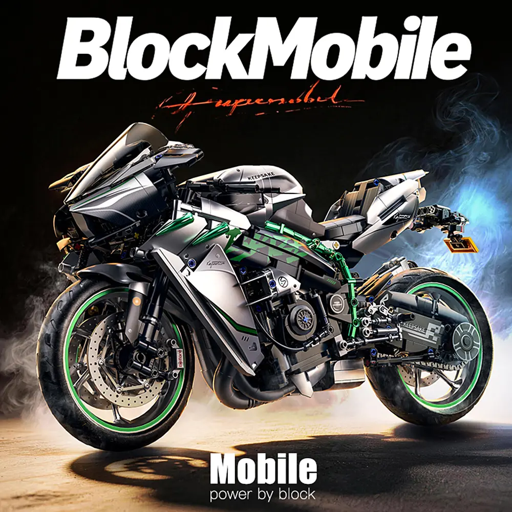 1:5 Scale Motorcycle Model Building Kit – Premium Collectible Display Set, Static Version with Detailed Instructions, Gift for Adults & Teen Builders