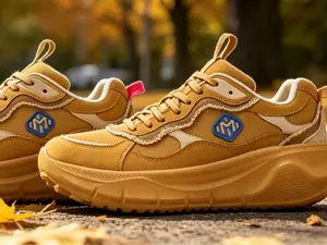 Unisex Sporty Running Shoes, Lightweight Cushioning Memory Foam Athletic Sneakers, Breathable Mesh Leather Orthopedic Shoes, Multi-Size Slip-On/Lace-Up Casual Footwear