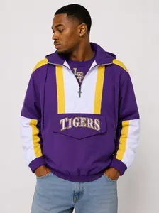 LSU Purple Windbreaker Tech Pullover