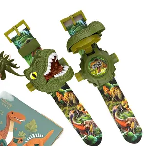 Projector Watch for Kids, Dinosaur Toy with 24 Image Projector, Early Learning Educational Gift Wristwatch Novelty