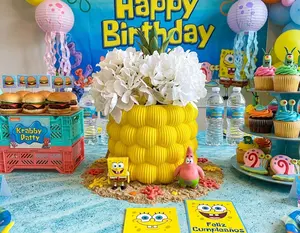 Modern 3D Printed Bubble Vase – Minimalist Home Decor , Birthday Stand, Centerpiece Stand for Children's Parties