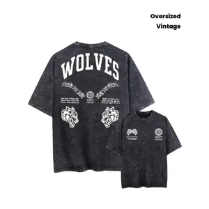 2026Darc Wolf Costume Retro Washed Men's T-Shirt, Perfect For Fitness And Weight Training, Loose-Fitting Summer Gym T-Shirt, Featuring 3D DesignDarc Sports Design Looseandcomfortable,Casualandeasy-Goin,Whitetops,Valentinesdayoutfit,Mardigras