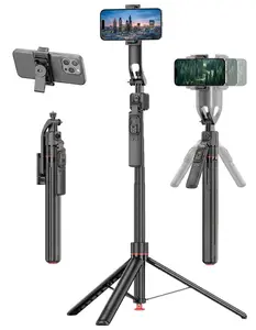 360° Auto Face Tracking Tripod - No App Required Smart Phone Stand & Selfie Stick with Gesture Control