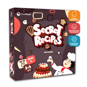 Secret Recipes – The Go Fish Style Baking Card Game for Families, Kids & Adults