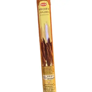 HEM Precious Cinnamon Incense Sticks - Authentic Fragrance for Relaxation & Aromatherapy - Ideal for Home & Office Use