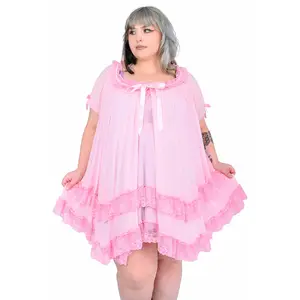 Brigitte Peignoir - Pink