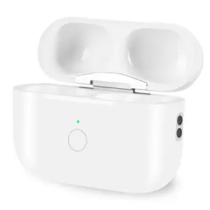 Replacement Wireless Charging Case Compatible With Airpods Pro 1st 2nd Generation Pairing Button Only No Earbuds
