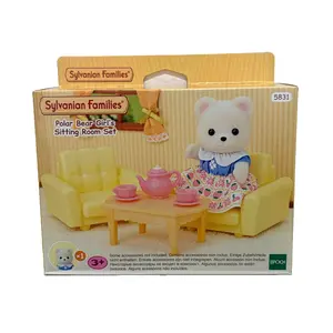 Sylvanian Families Polar Bear Girl's Sitting Room 5831 Set Calico Critters Easy Buy Range