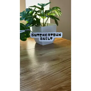 Butchertown Built | Laminated Matte Sticker