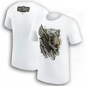 Cody Rhodes Captain Rhodes Graphic T-Shirt Mens WWE Fan Apparel American Nightmare Wrestling Gear Gift Made in USA