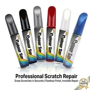 Car Scratch Remover Pen - Universal Automotive Paint Repair Tool for All Vehicles, Lightweight, Fast-Acting, Long-Lasting Effective Black Car Care Accessory
