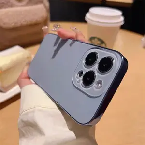 Advanced Original Nano Ag Matte Case for iPhone 17 Pro Max, Anti-Fingerprint, Shockproof, New 13 Model, Blue Color, Unisex