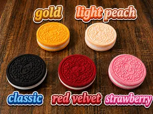 Cookies & Cream Fidget Slider | Magnetic Desk Toy | Textured Sensory Slider | Pocket Fidget | Satisfying Slider | Handmade Gift