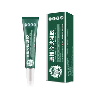 Lumbar Spine Relief Gel 20g/20ml Cooling Soothing Analgesic Gel for Back Pain Relief Muscle Pain Sprains Neck Tehsion Alcohol Free Fast Absorbing Non Greasy Unisex