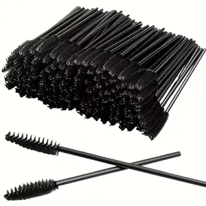 50PCS Eyelash Brush Set, Disposable Lash and Brow Brushes, Mascara Brush, Ideal for Lash Extensions, Makeup Tools