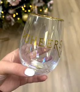 Cheers Wine Glass