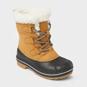 Kids' Kit Easy-On Winter Boots - Cat & Jack Kids' Kit Easy-On Winter Boots - Cat & Jack