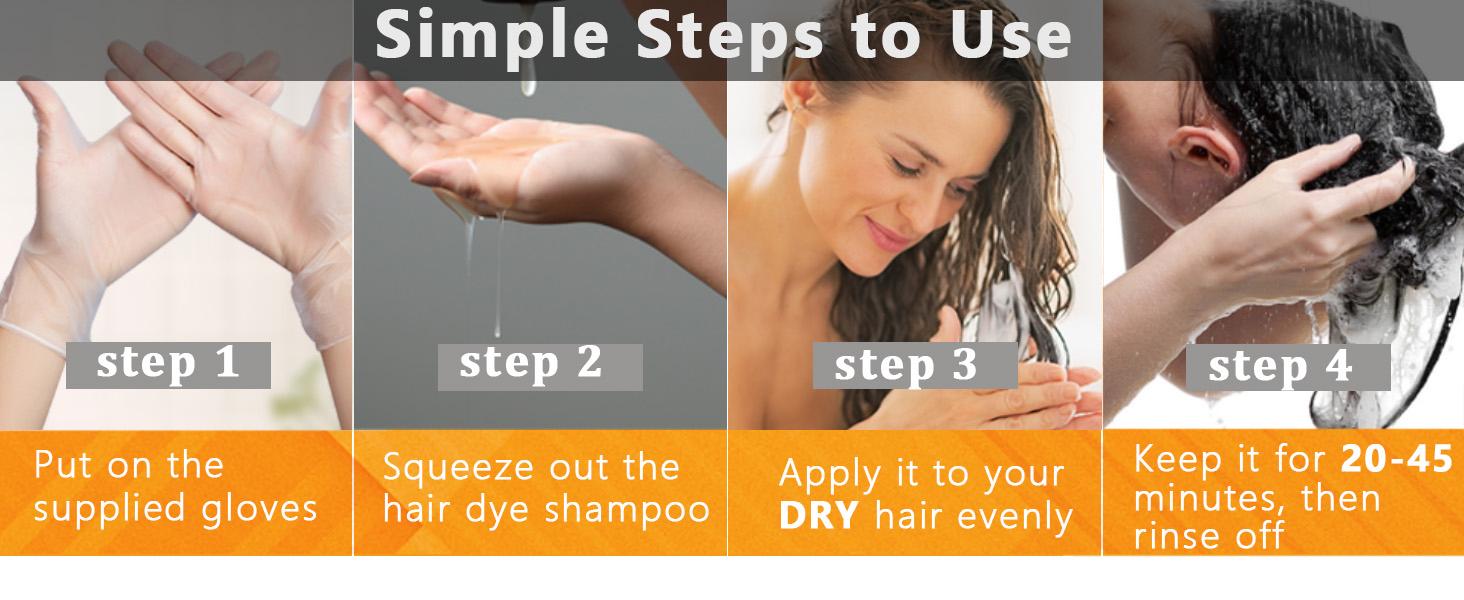 Dark Chocolate Hair Dye Shampoo 5-in-1, 200ml – Natural Herbal Formula for Gray Hair Coverage, Semi-Permanent Color, Moisturizing & Nourishing, Instant Hair Color for Women & Men, Easy At-Home Use, Travel-Friendly & Convenient Dark Chocolate Hair Dye Shampoo 5-in-1, 200ml – Natural Herbal Formula for Gray Hair Coverage, Semi-Permanent Color, Moisturizing & Nourishing, Instant Hair Color for Women & Men, Easy At-Home Use, Travel-Friendly & Convenient