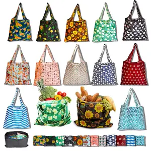 12 Pack Reusable Grocery Bag, Foldable Shopping Bag, Large Capacity Gift Tote Bag, Storage Bag for Groceries