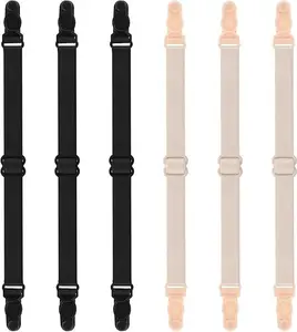 6pcs Bra Strap Clips Women's Non-slip Bra Strap Holders for Slipping Adjustable Bras Band Elastic Braes Straps Extender Bras Accessories
