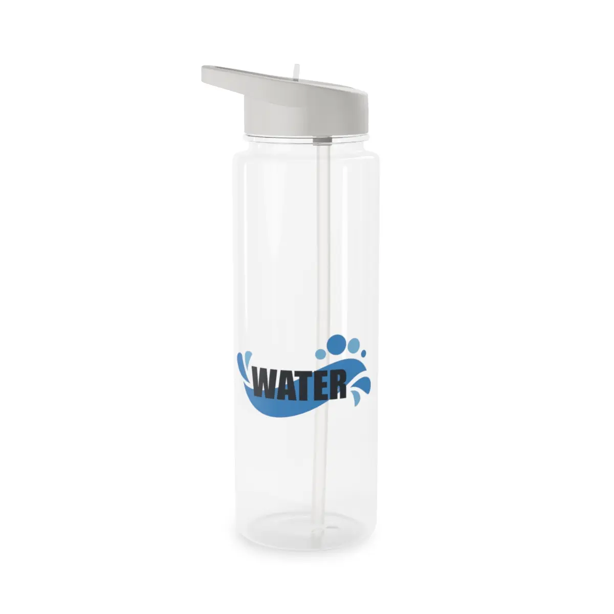 Hydration Hero: The Water Bottle That Keeps Up With You! 25oz Reusable Water Bottle with Straw and Spill-Resistant Lid  Modern Design Disposable Drinkware